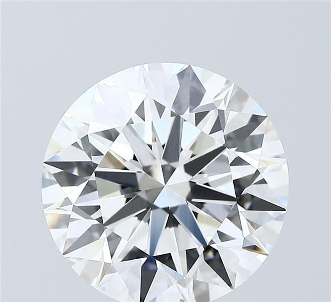 6.02 ct. round Lab Grown Diamond front image