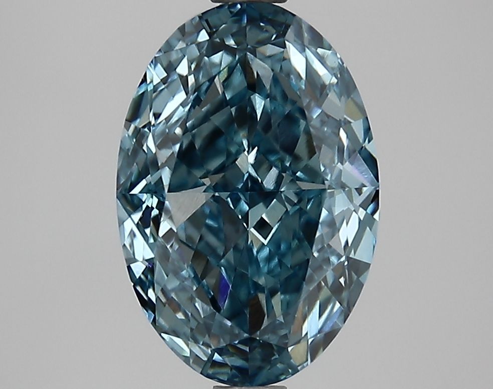 2.74 ct. oval Lab Grown Diamond front image