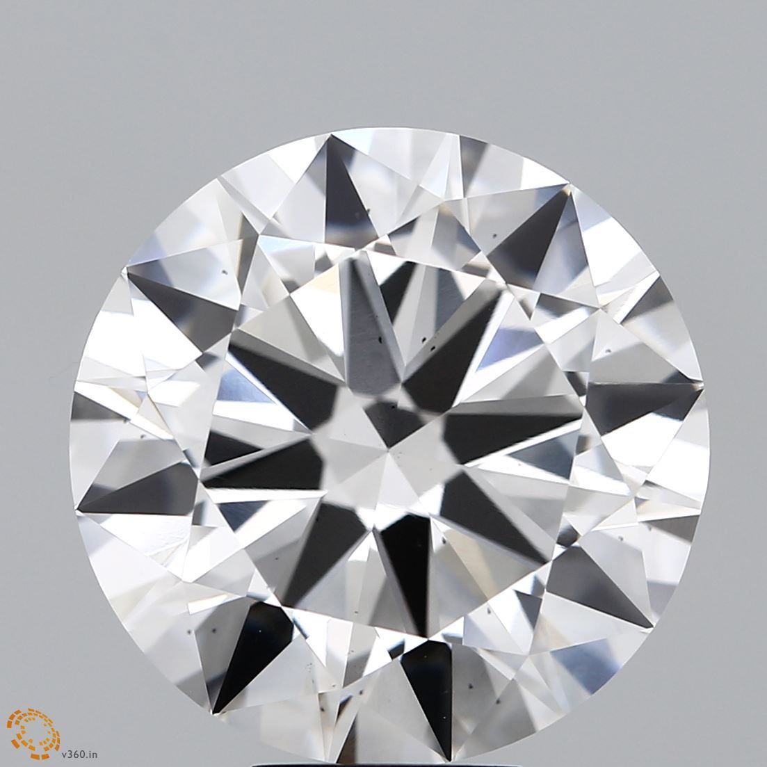 10.00 ct. round Lab Grown Diamond front image