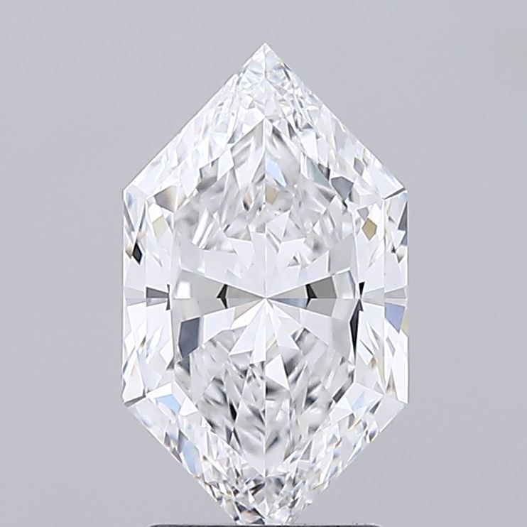 2.08 ct lab-grown Hexagonal Diamond