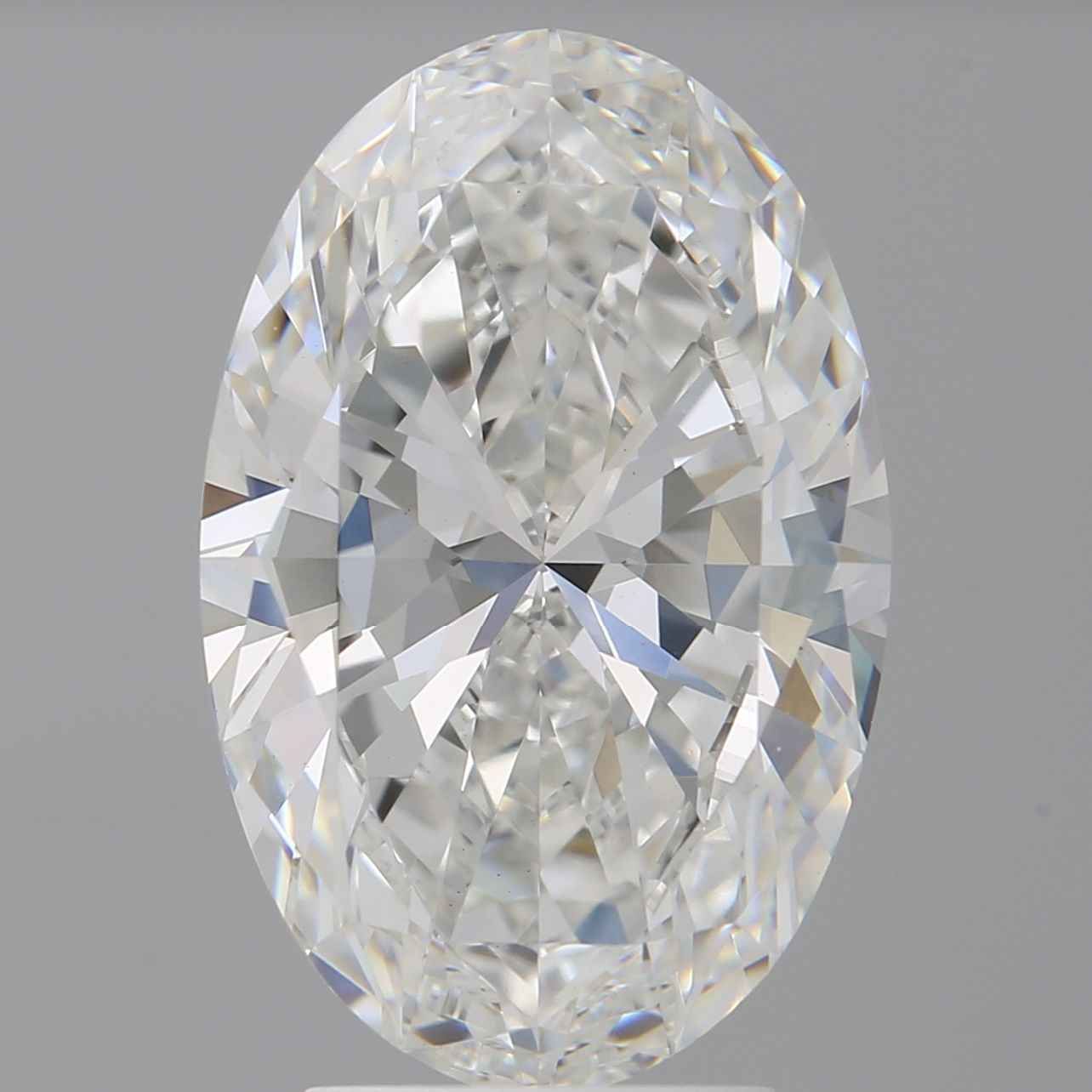 4.06 ct. oval Lab Grown Diamond front image