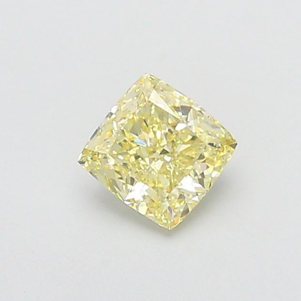 1.09 CT Fancy Light Yellow CUSHION MODIFIED
