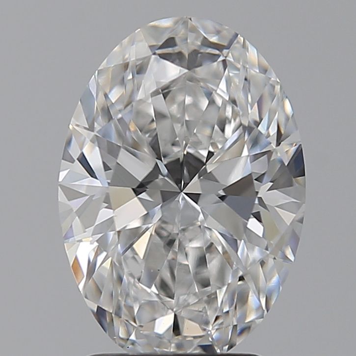 2.57 ct. oval Lab Grown Diamond front image