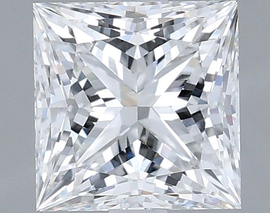 1.54 ct. princess Lab Grown Diamond front image
