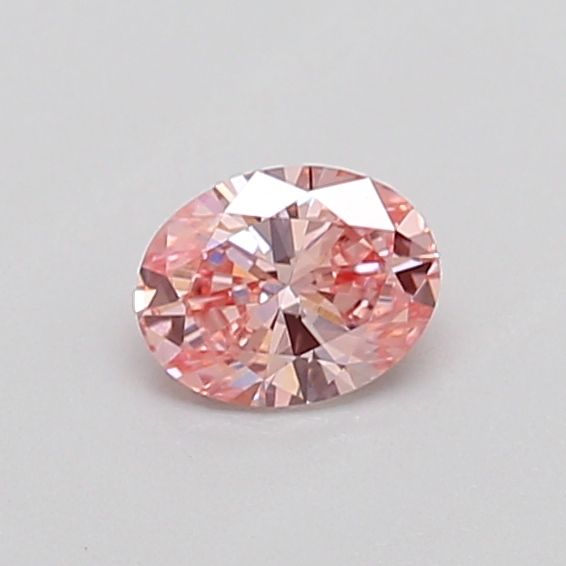 0.3 CT Fancy Vivid Pink OVAL