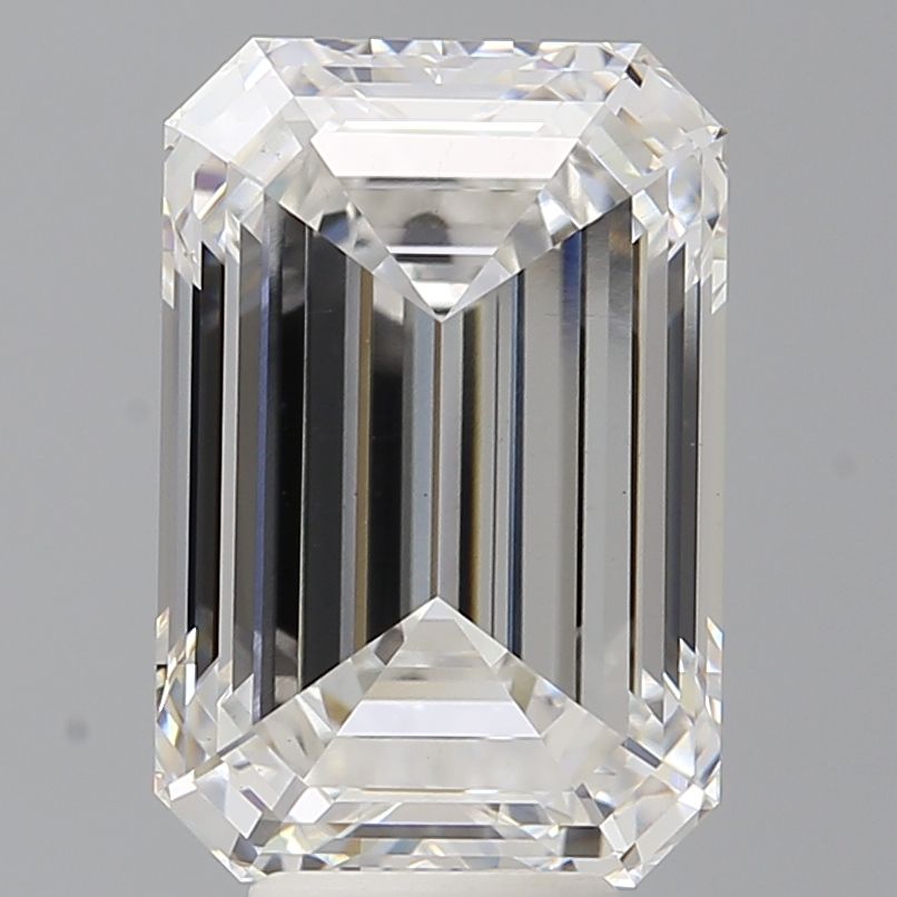 7.03 ct. emerald Lab Grown Diamond front image