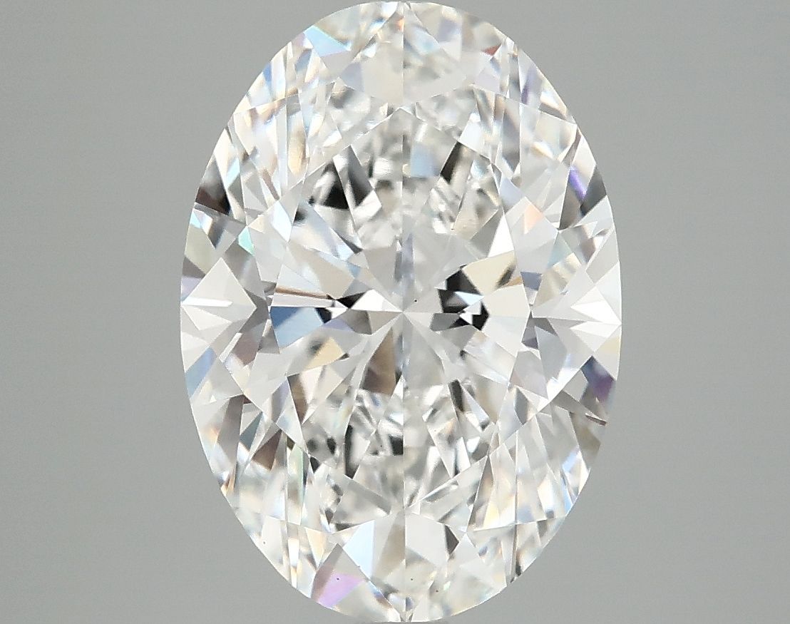 5.04 ct. oval Lab Grown Diamond front image