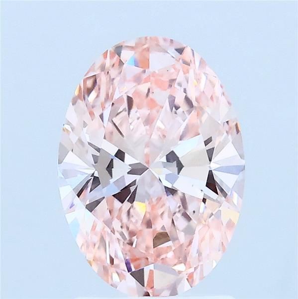 1.43 CT Fancy Intense Pink OVAL