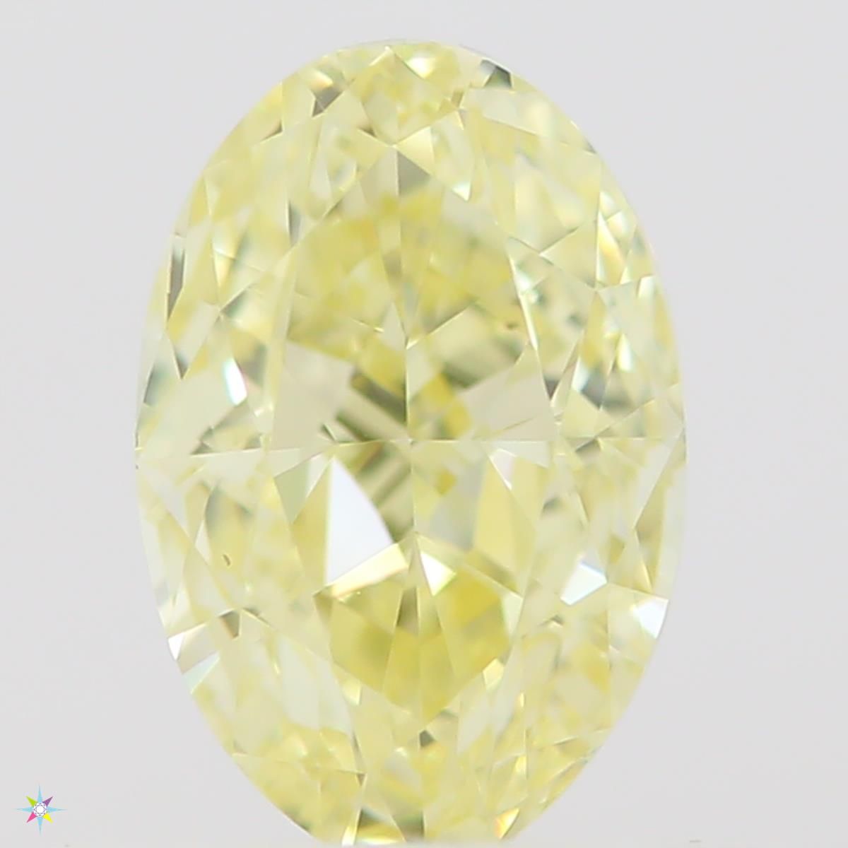 Diament 0.5 ct Fancy Yellow/VS1