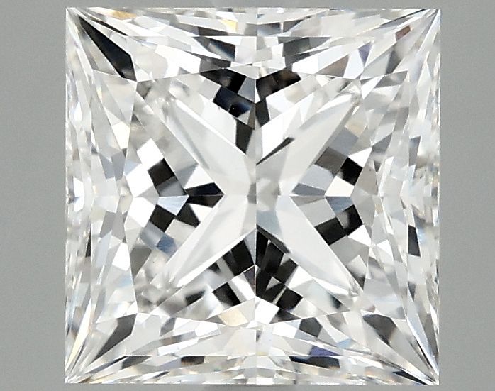 3.03 ct. princess Lab Grown Diamond front image