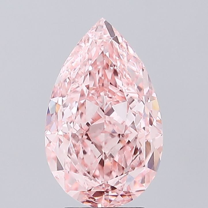 4.10 ct. pear Lab Grown Diamond front image