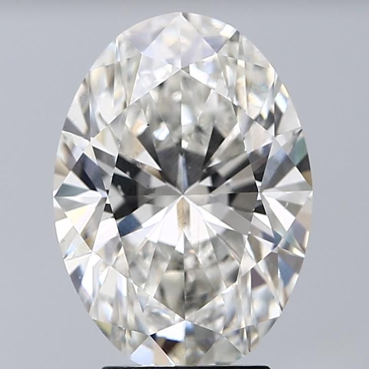 4.03 ct. oval Lab Grown Diamond front image