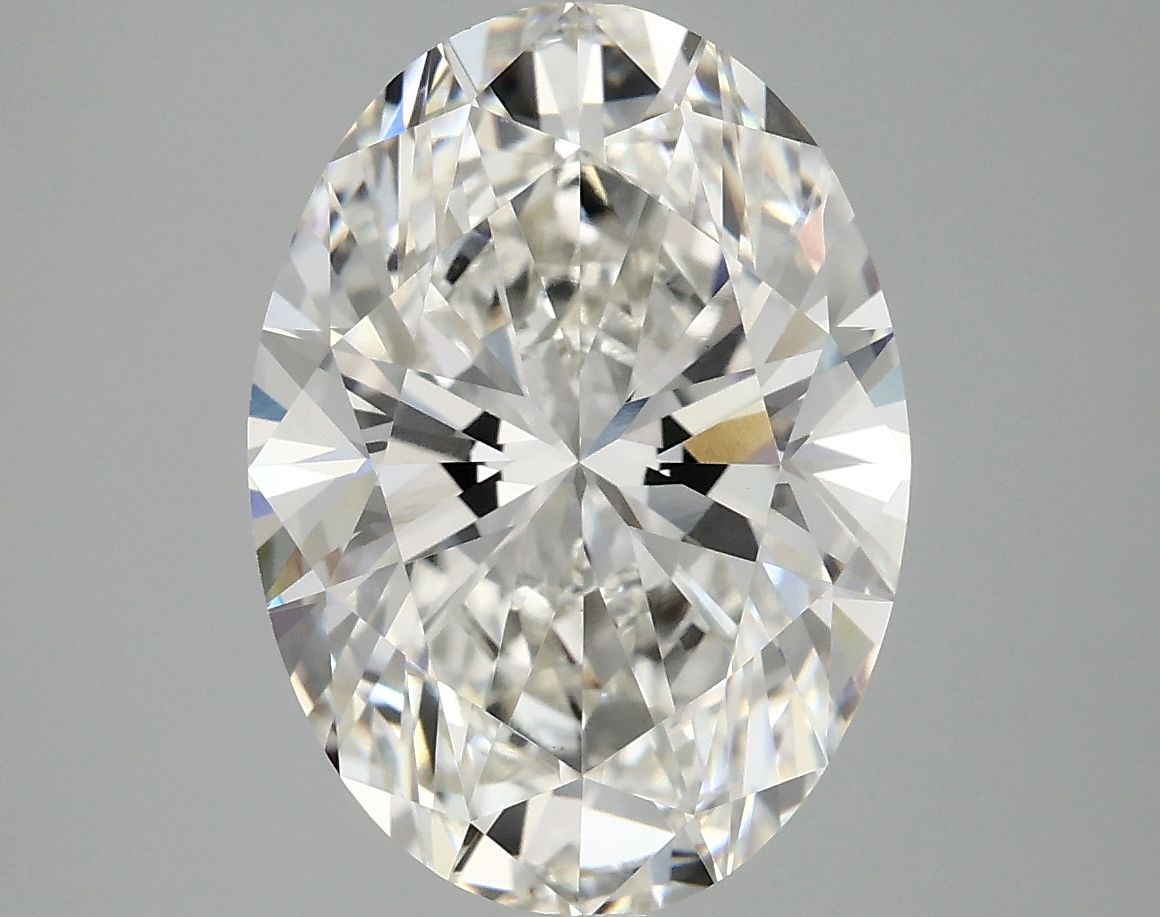 5.02 ct. oval Lab Grown Diamond front image