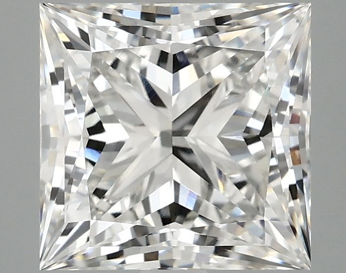 3.02 ct. princess Lab Grown Diamond front image