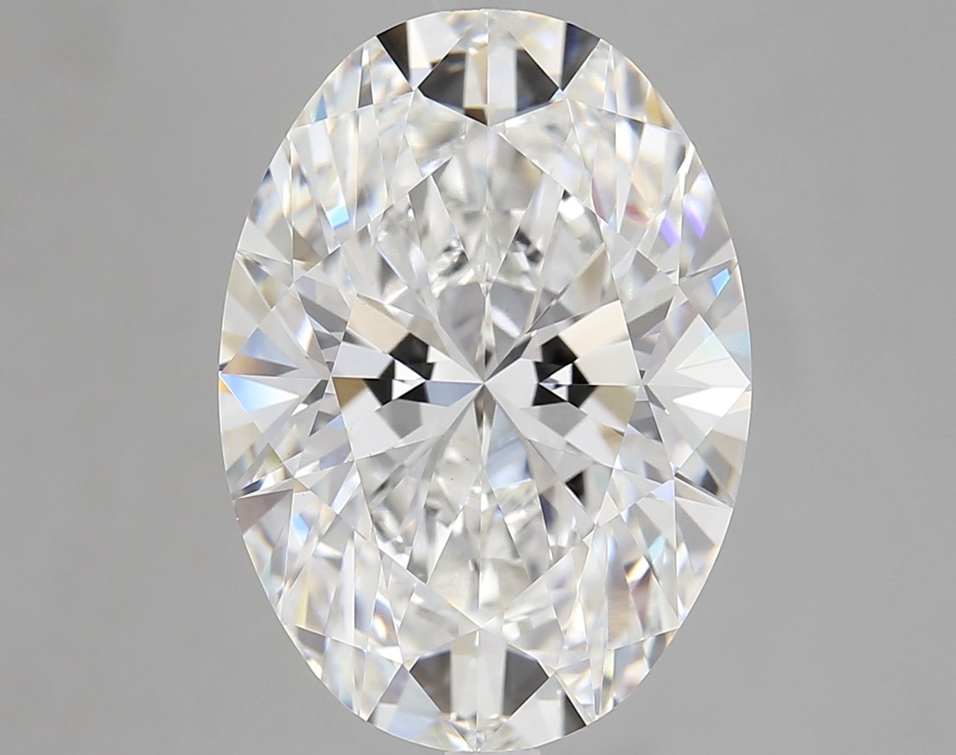 8.04 ct. oval Lab Grown Diamond front image
