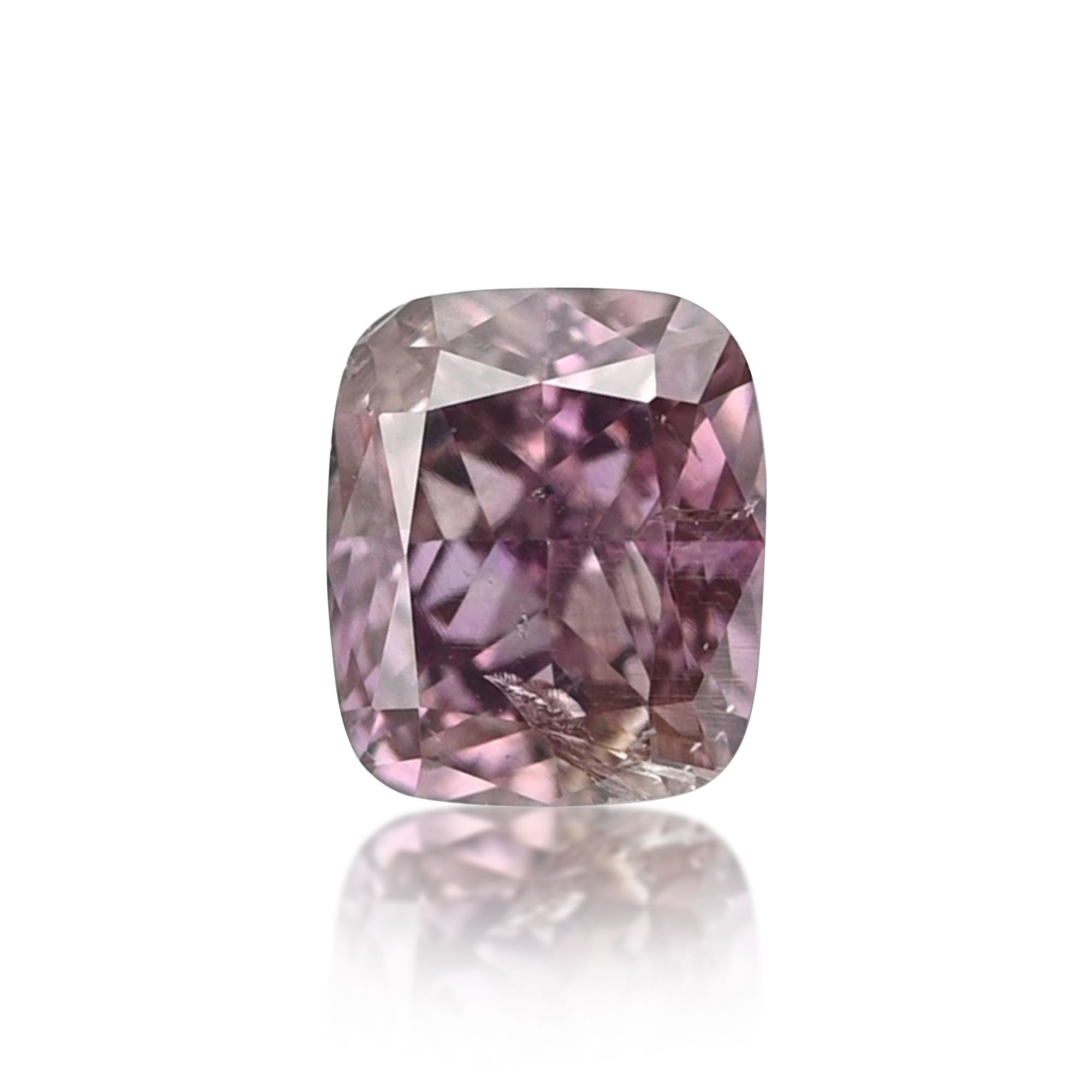 Diament 0.19 ct Fancy Deep Pink/