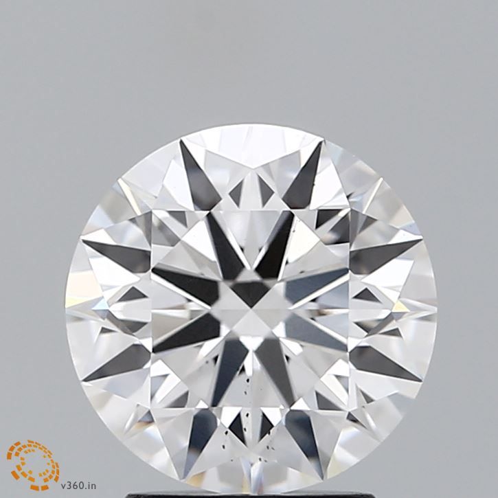 2.64 ct. round Lab Grown Diamond front image