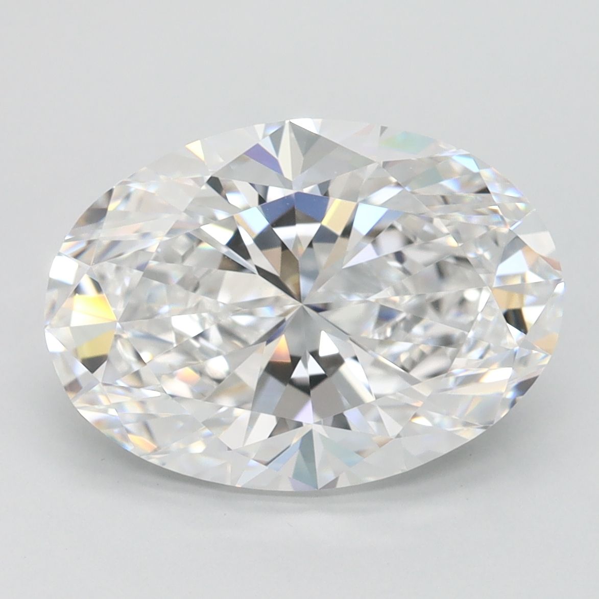 3.66 ct. oval Lab Grown Diamond front image