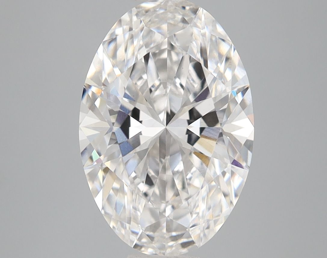 3.02 ct. oval Lab Grown Diamond front image