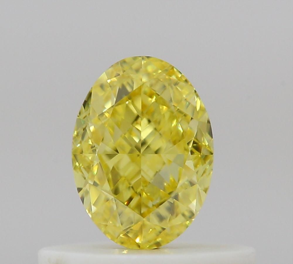 Diament 0.5 ct Fancy Vivid Yellow/VVS2