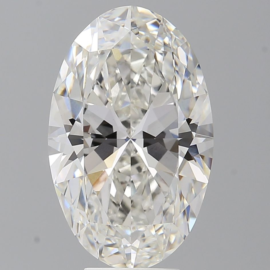 6.57 ct. oval Lab Grown Diamond front image