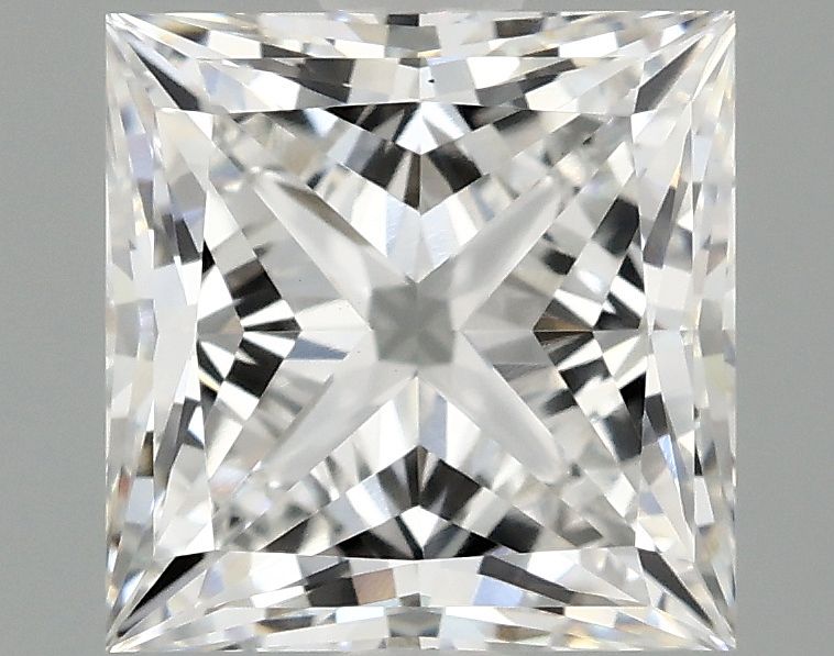 2.10 ct. princess Lab Grown Diamond front image