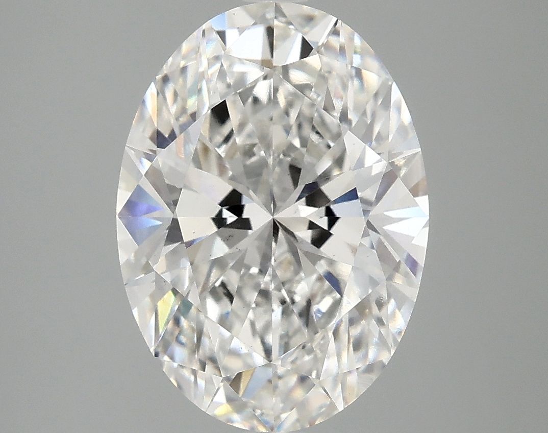 3.80 ct. oval Lab Grown Diamond front image