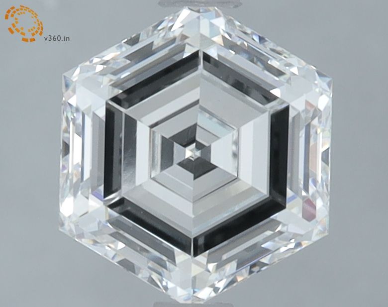 2.06 ct lab-grown Hexagonal Diamond