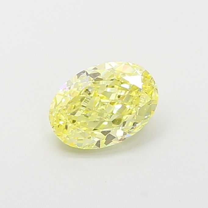 1.13 CT Fancy Intense Yellow OVAL