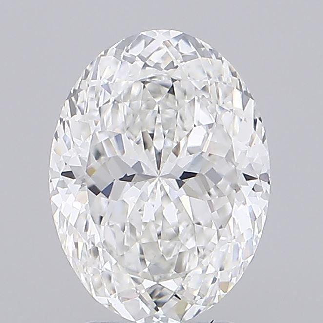 3.13 ct. oval Lab Grown Diamond front image