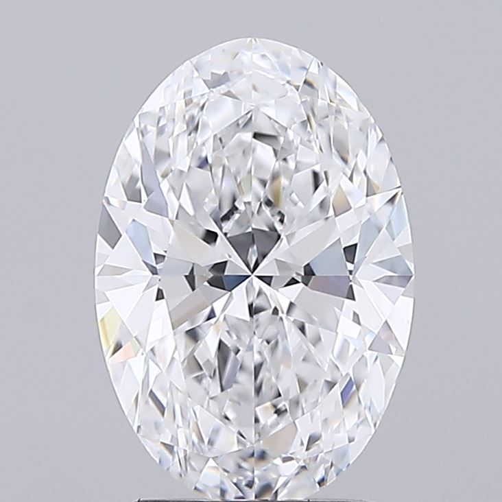 2.07 ct. oval Lab Grown Diamond front image