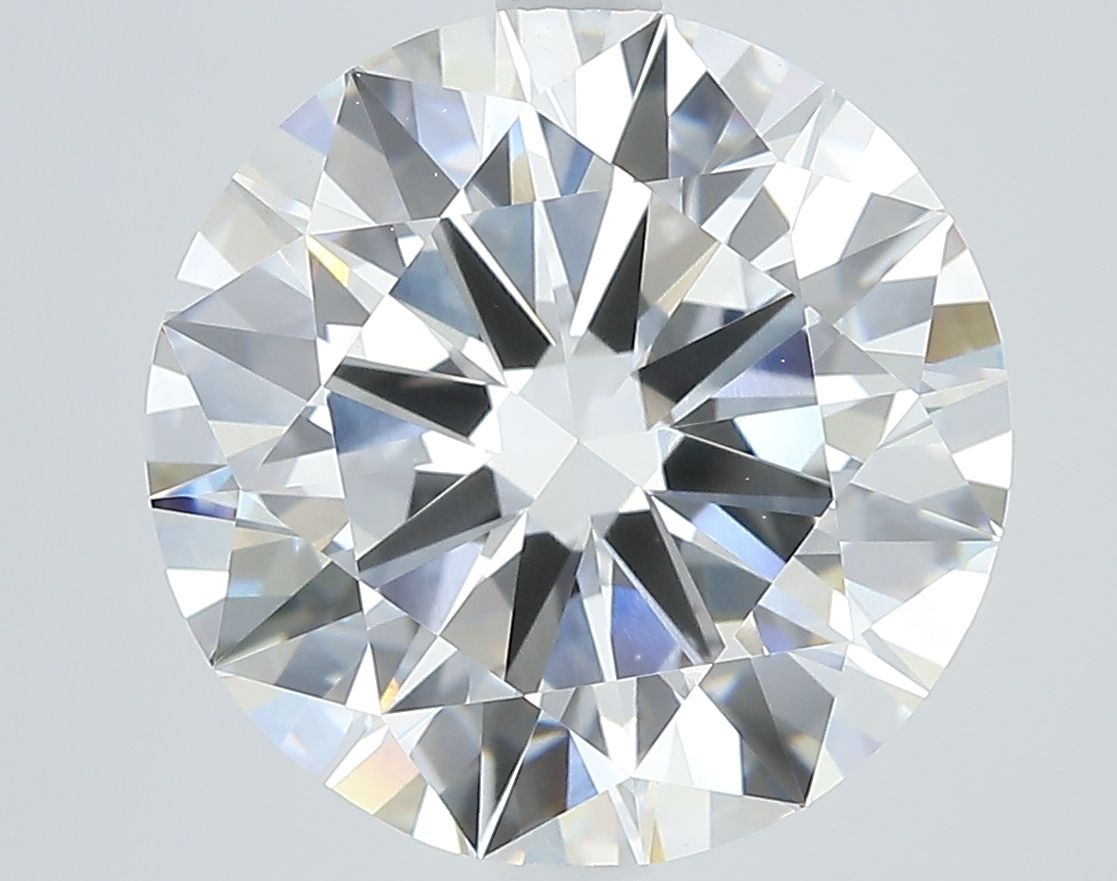 7.03 ct. round Lab Grown Diamond front image