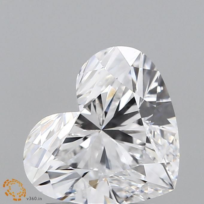 2.10 ct. heart Lab Grown Diamond front image