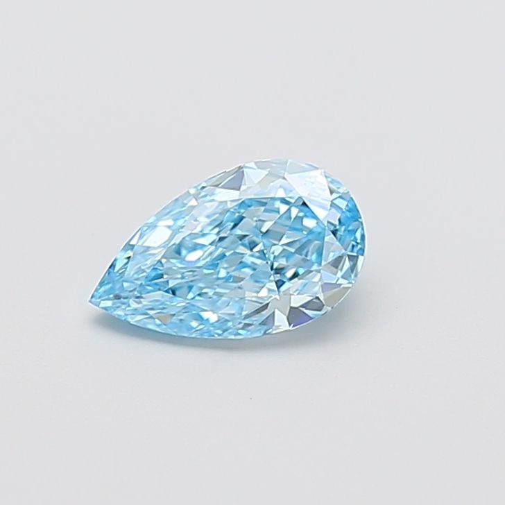 1.0 CT Fancy Vivid Blue PEAR