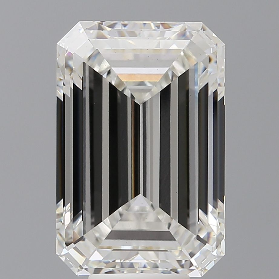 9.58 ct. emerald Lab Grown Diamond front image