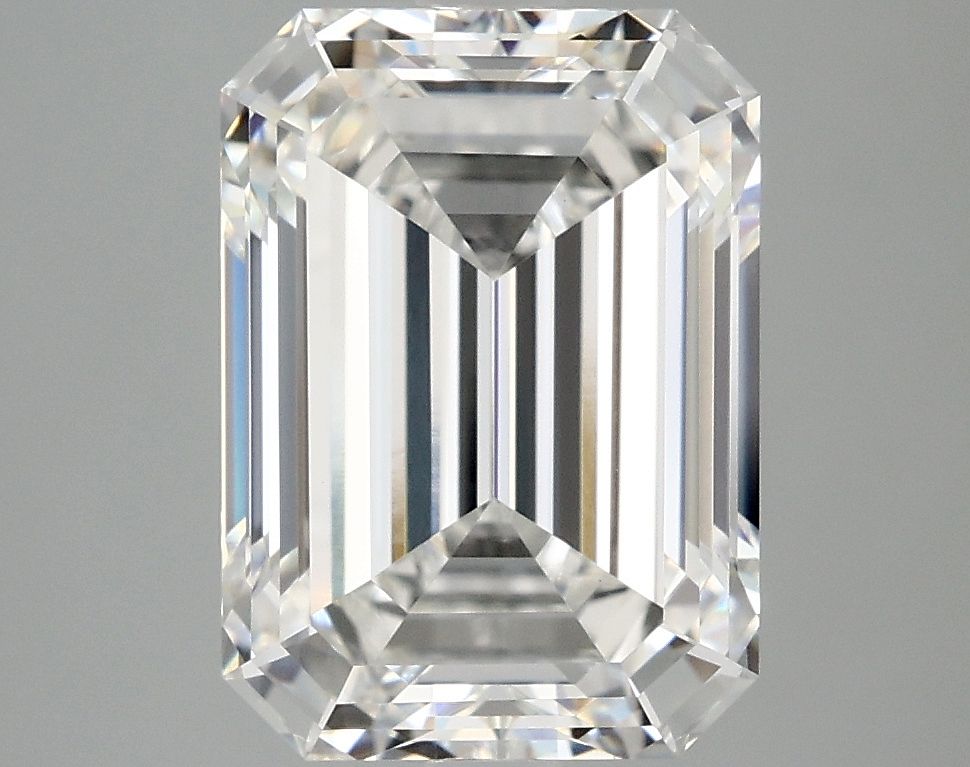 4.09 ct. emerald Lab Grown Diamond front image
