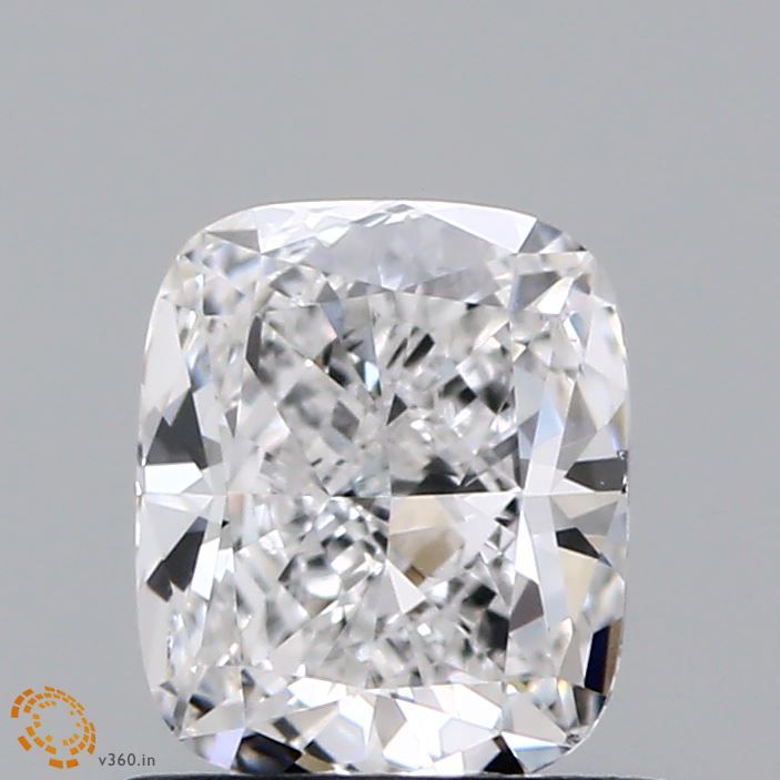 0.9 ct lab-grown Cushion brilliant Diamond