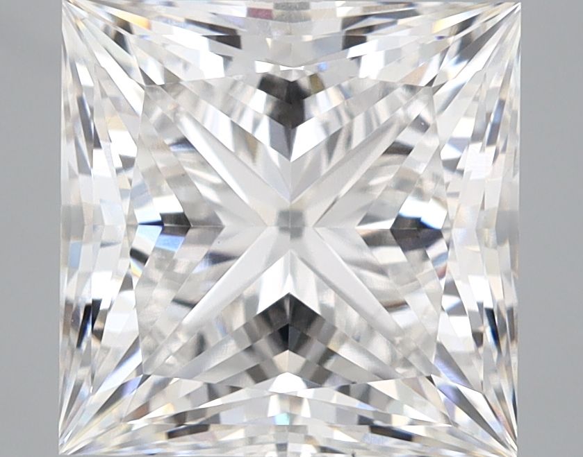 5.01 ct. princess Lab Grown Diamond front image