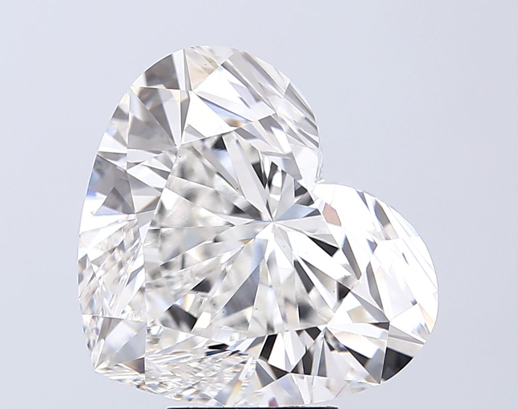 8.09 ct. heart Lab Grown Diamond front image