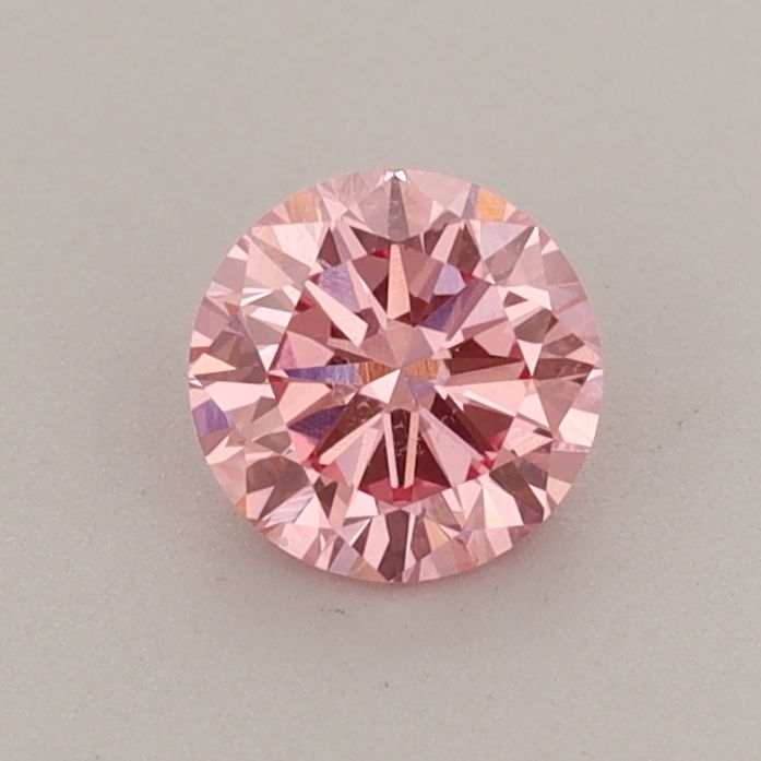 0.56 CT Fancy Vivid Pink ROUND