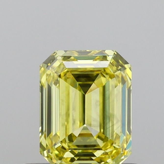 Diament 0.6 ct Fancy Intense Yellow/SI1