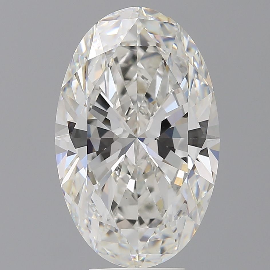 6.50 ct. oval Lab Grown Diamond front image