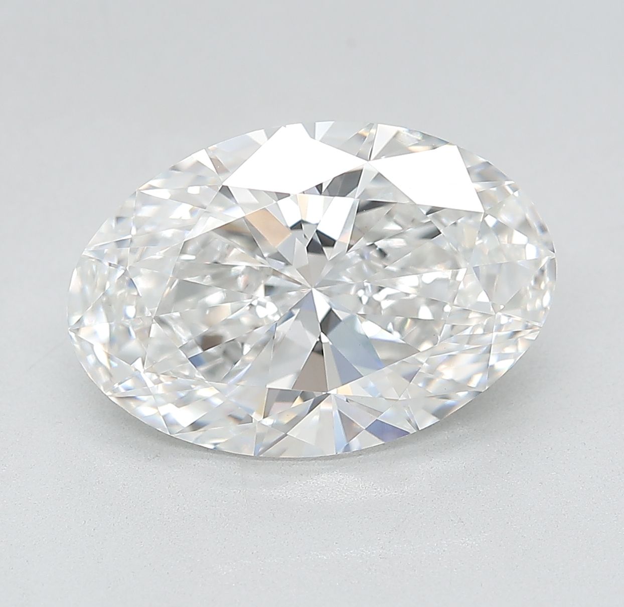 4.74 ct. oval Lab Grown Diamond front image