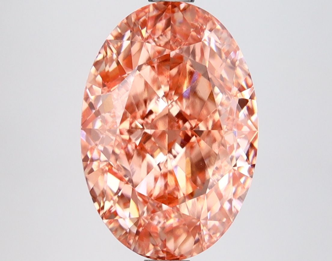 4.02 ct. oval Lab Grown Diamond front image