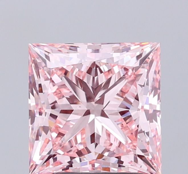 2.54 ct. princess Lab Grown Diamond front image