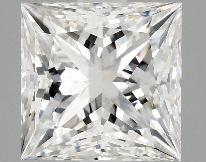 2.10 ct. princess Lab Grown Diamond front image