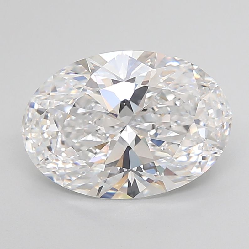 3.80 ct. oval Lab Grown Diamond front image