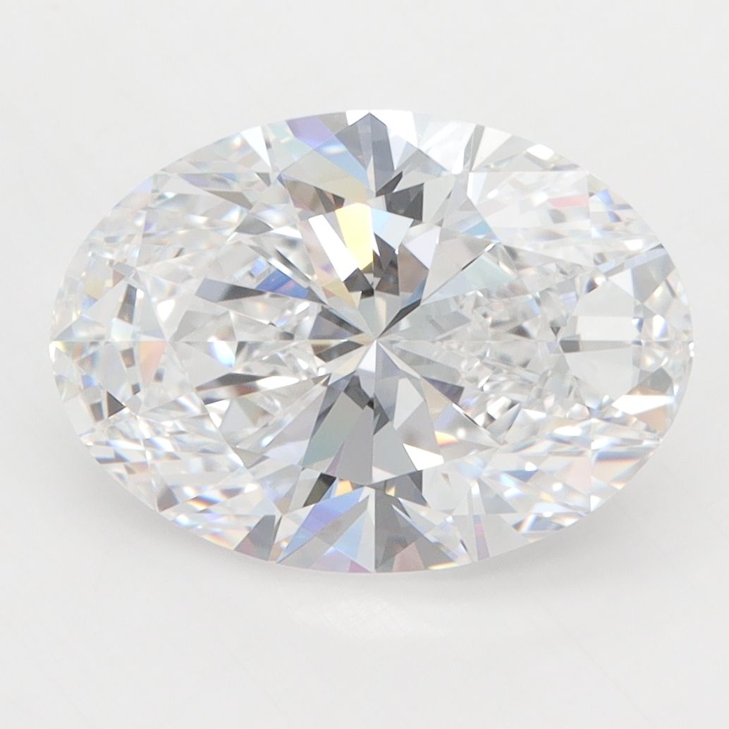 4.02 ct. oval Lab Grown Diamond front image