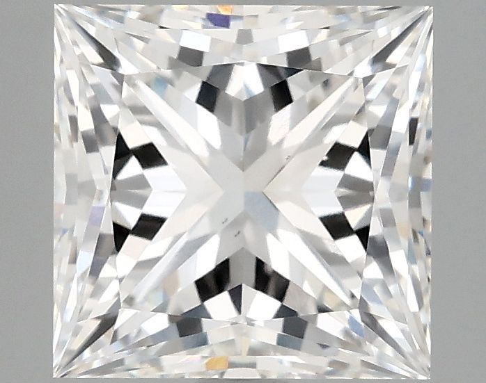 3.02 ct. princess Lab Grown Diamond front image