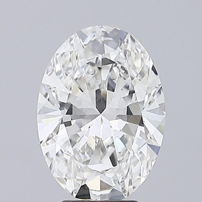 5.10 ct. oval Lab Grown Diamond front image